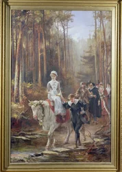 Priscilla, La Cour de Miles Standish, 1885